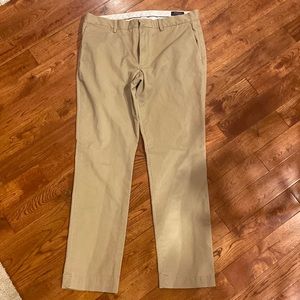 Polo khaki chinos 35 / 30 slim EUC